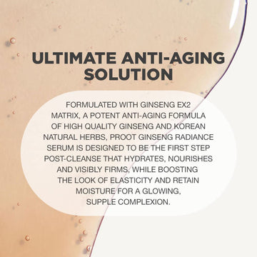 PROOT Ginseng Serum, aroma suave a ginseng.