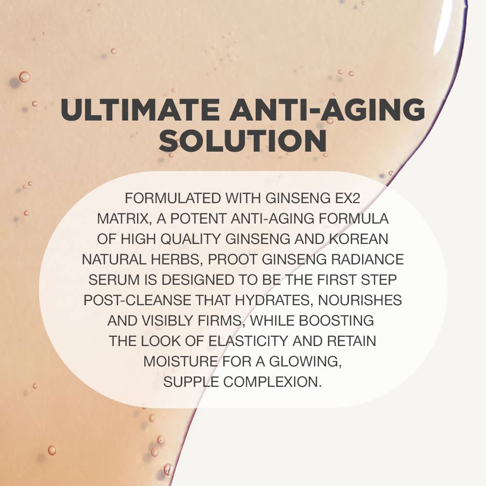 PROOT Ginseng Serum, aroma suave a ginseng.