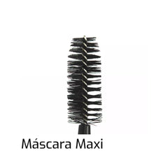 Prosa 4 en 1 Maxi-Volumen Mascara con efecto rizo para levantar y rizar pestañas.