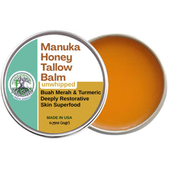 ProSeed bálsamo sebo Manuka sin batir en lata, cuidado nutritivo para piel seca.