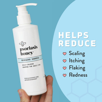 PSORIASIS HONEY champú, ingredientes naturales como aloe vera y avena