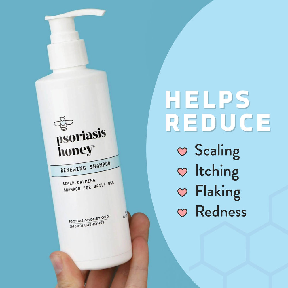 PSORIASIS HONEY champú, ingredientes naturales como aloe vera y avena