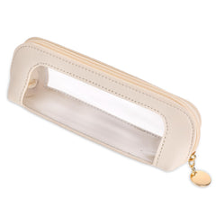 Psyqtsuary bolso maquillaje transparente compacto para viaje, organización rápida