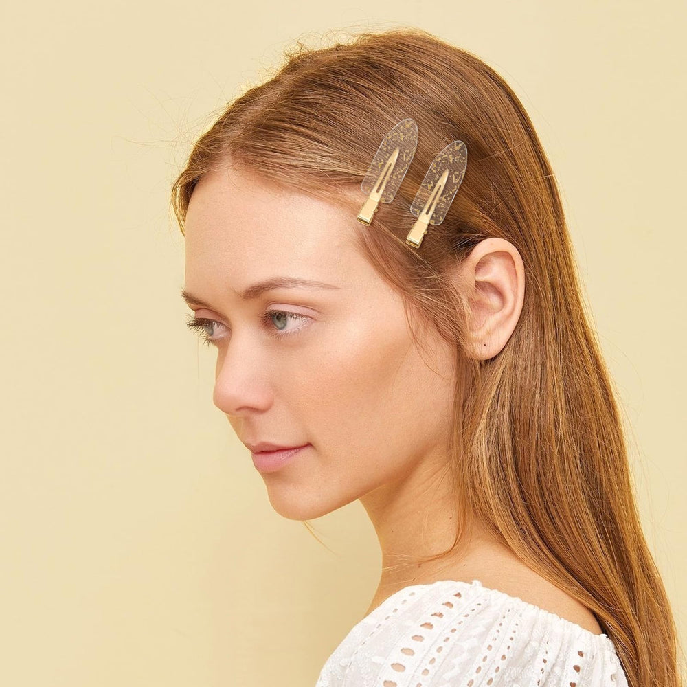 Pinza acetato Psyqtsuary para boda, brillo suave