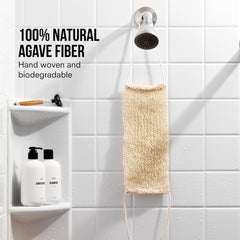 Public Goods Ayate, fibras naturales de agave para exfoliación suave y natural.