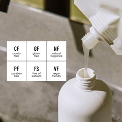 Public Goods Champú con aceites esenciales orgánicos para cabello suave