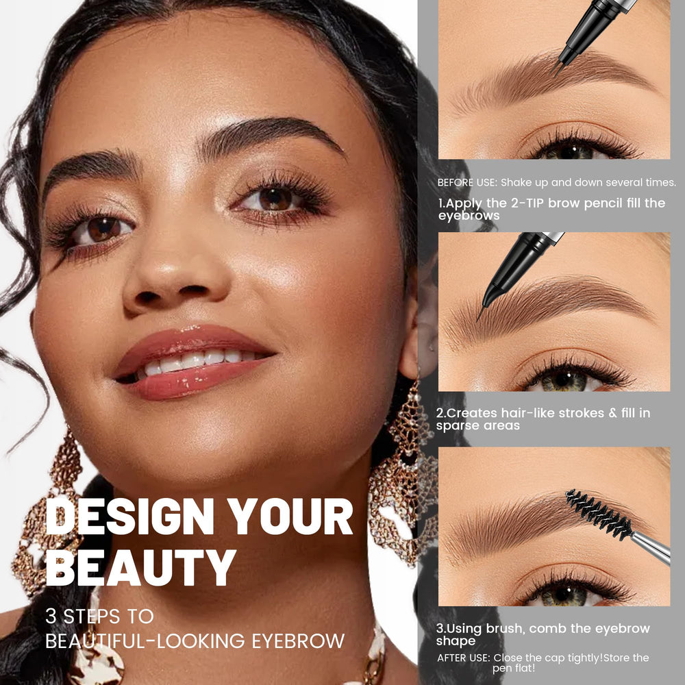 Pudaier 8-color options match a wide range of brow tones