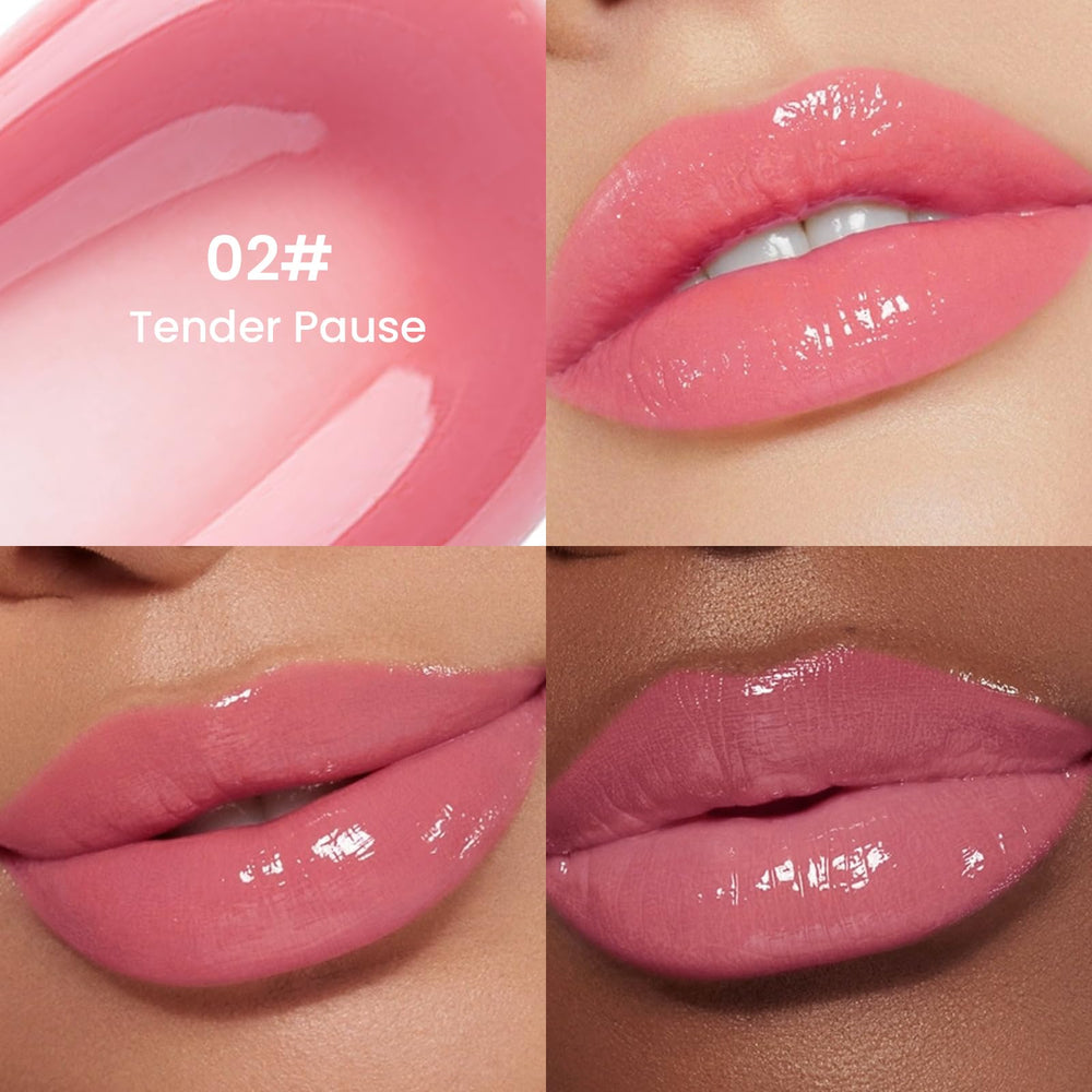 Pudaier aplicador brillo labial, aplicación suave para un contorno definido.
