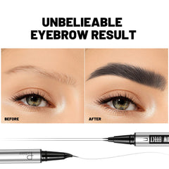 Pudaier precise brush tip enabling hair-like brow strokes for fuller looks