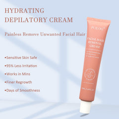 PUILOG crema, aplicador suave para aplicación facial uniforme.