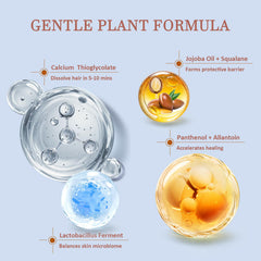 PUILOG crema, textura suave para depilación facial sin irritación.