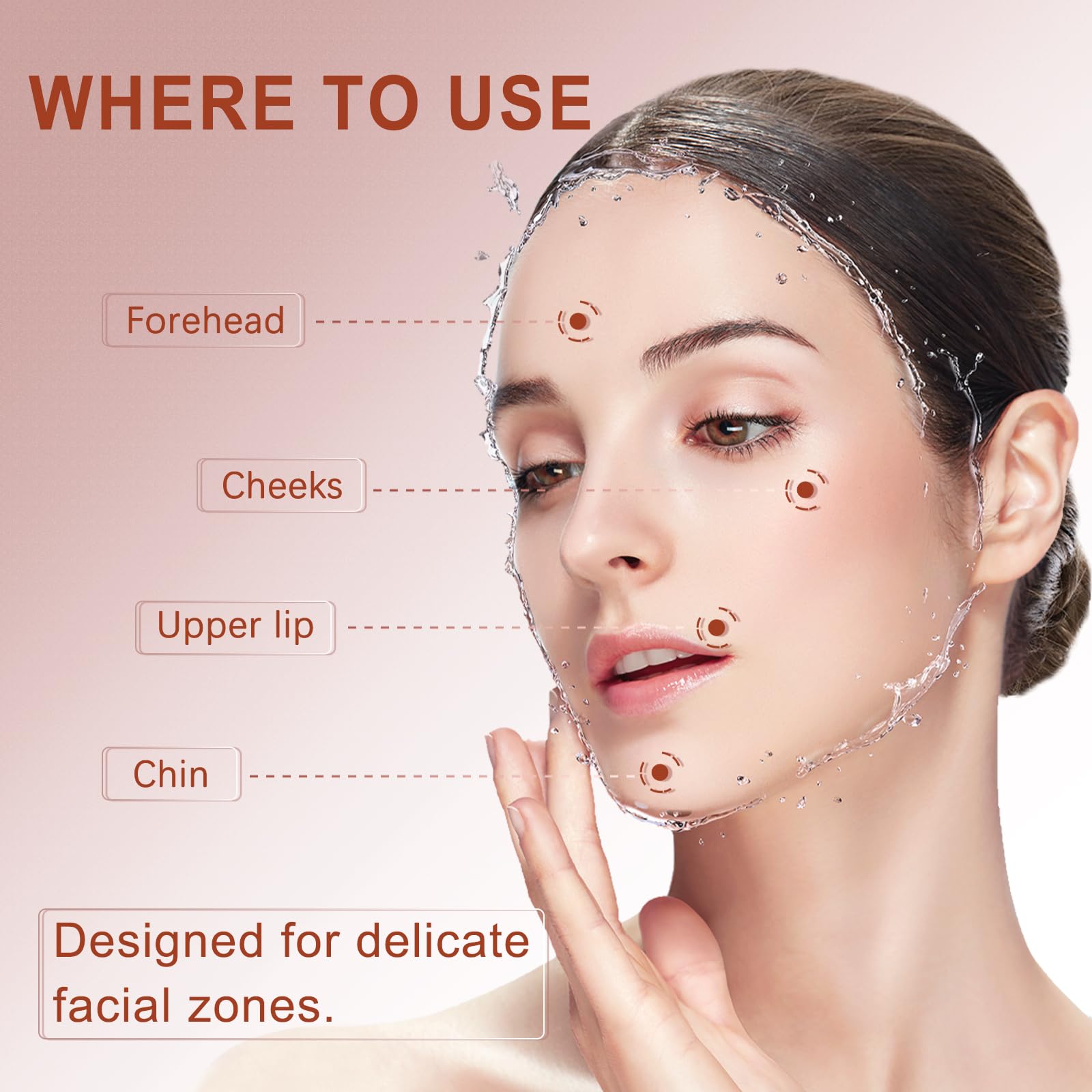 PUILOG crema depilatoria facial, prueba de parche recomendada, piel segura.