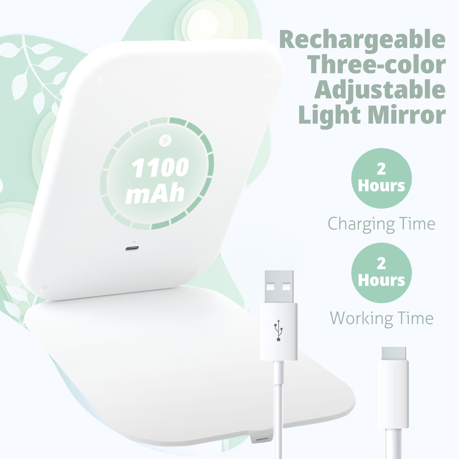 Puiuisoul tamaño compacto 7,9 x 5,4 pulgadas para viajar