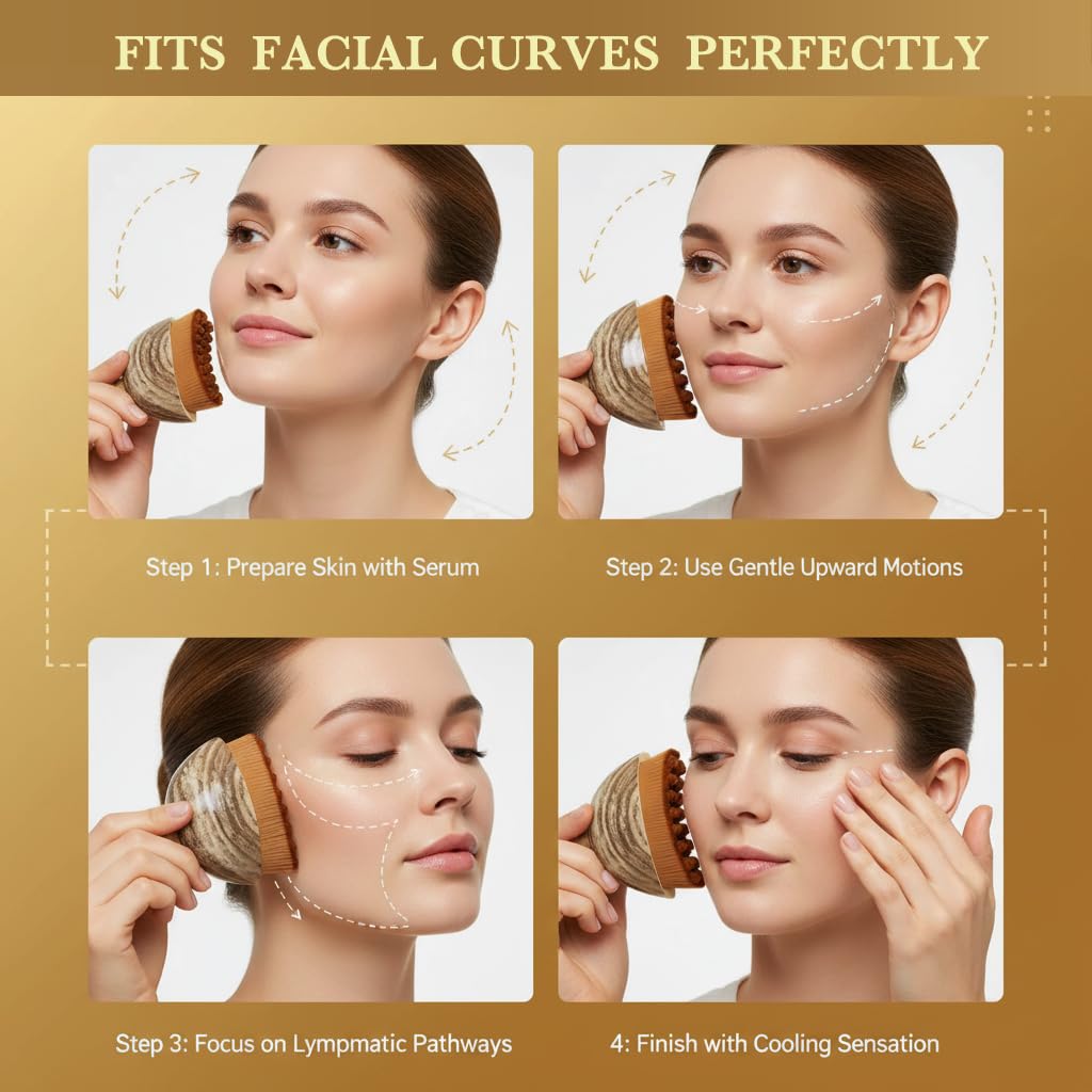 Pukaock conjunto de dos piezas para uso facial y corporal.