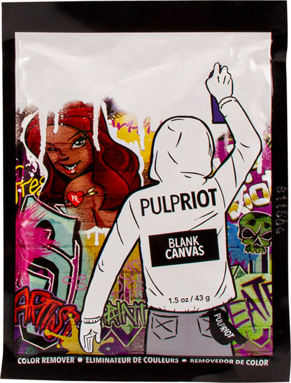 Pulp Riot Blank Canvas: remover color en el paquete, proceso controlado.