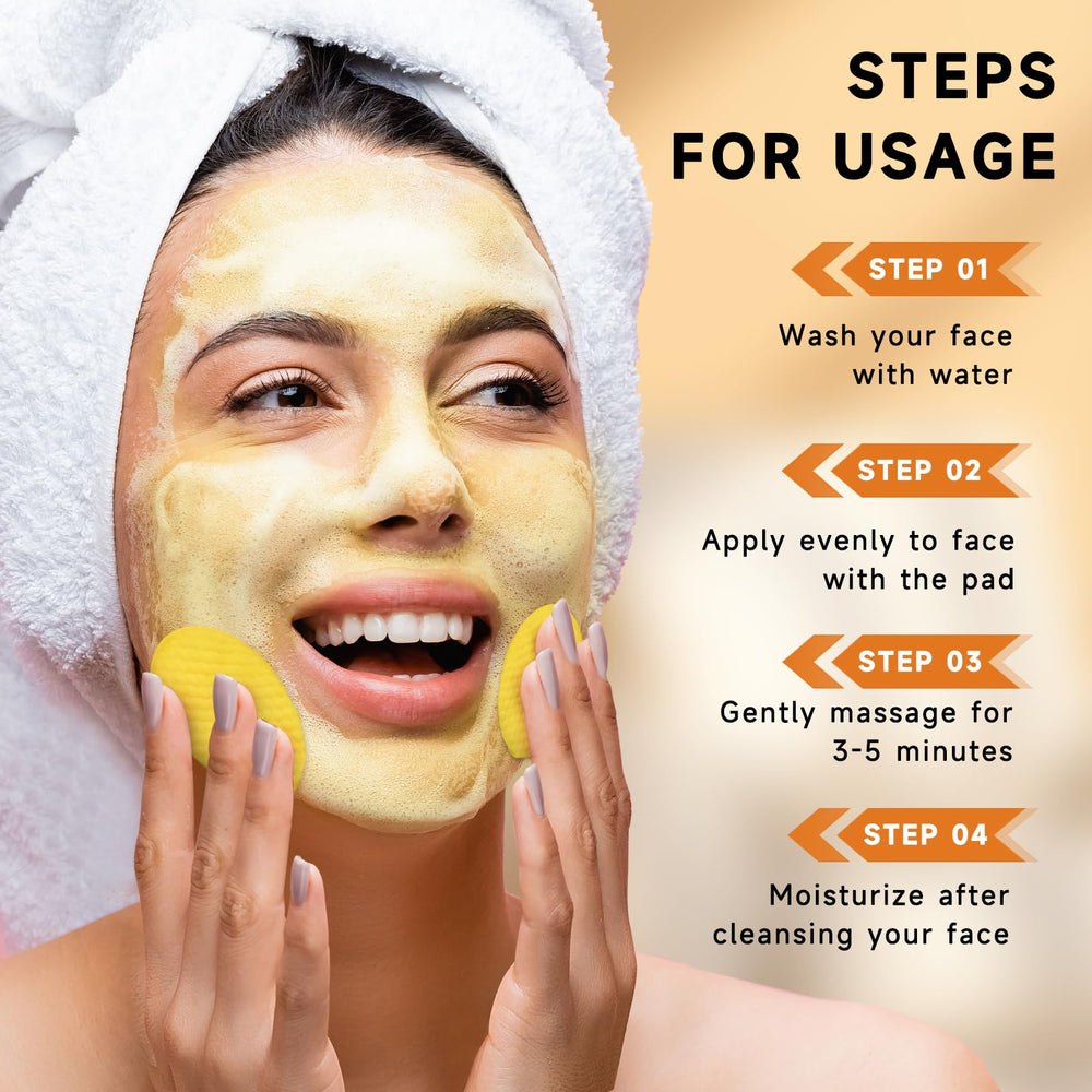Pumkot ingredients lemon olive turmeric kojic for brightened, refreshed skin