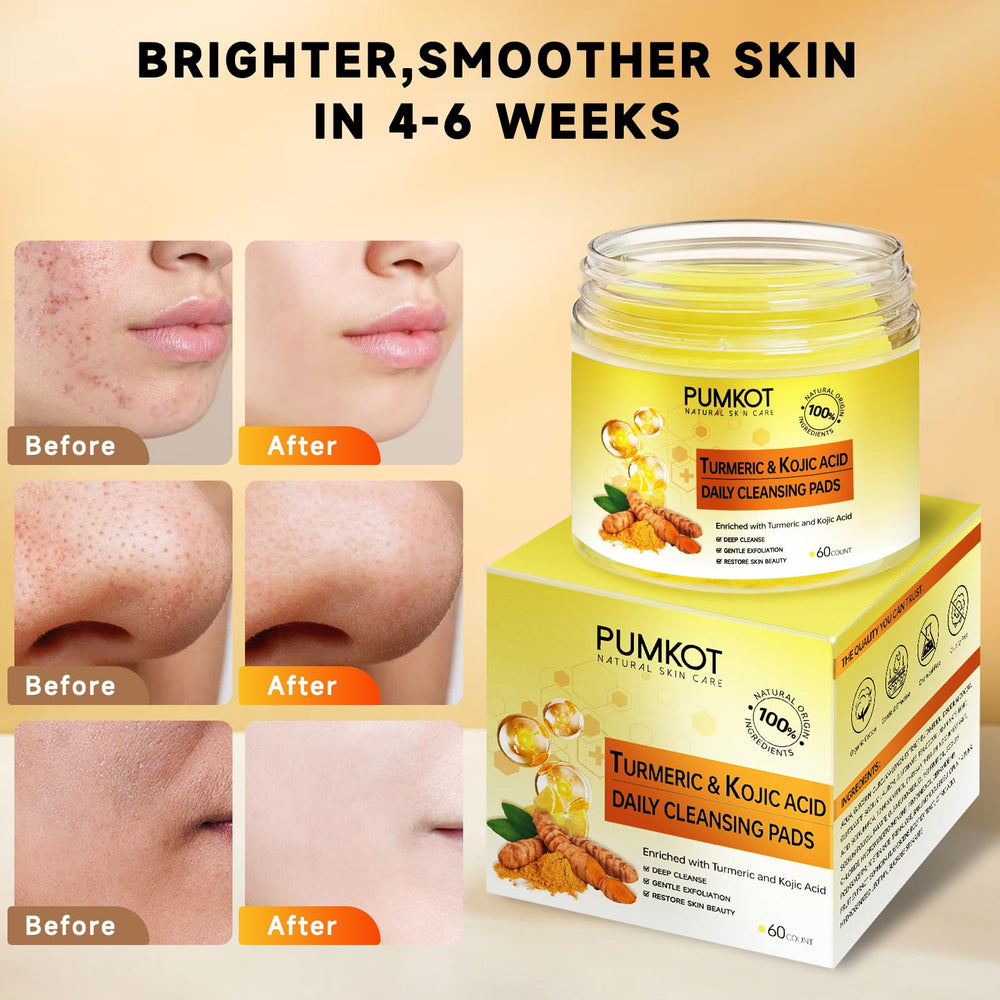 Pumkot travel-friendly cleansing pads box ready for on-the-go