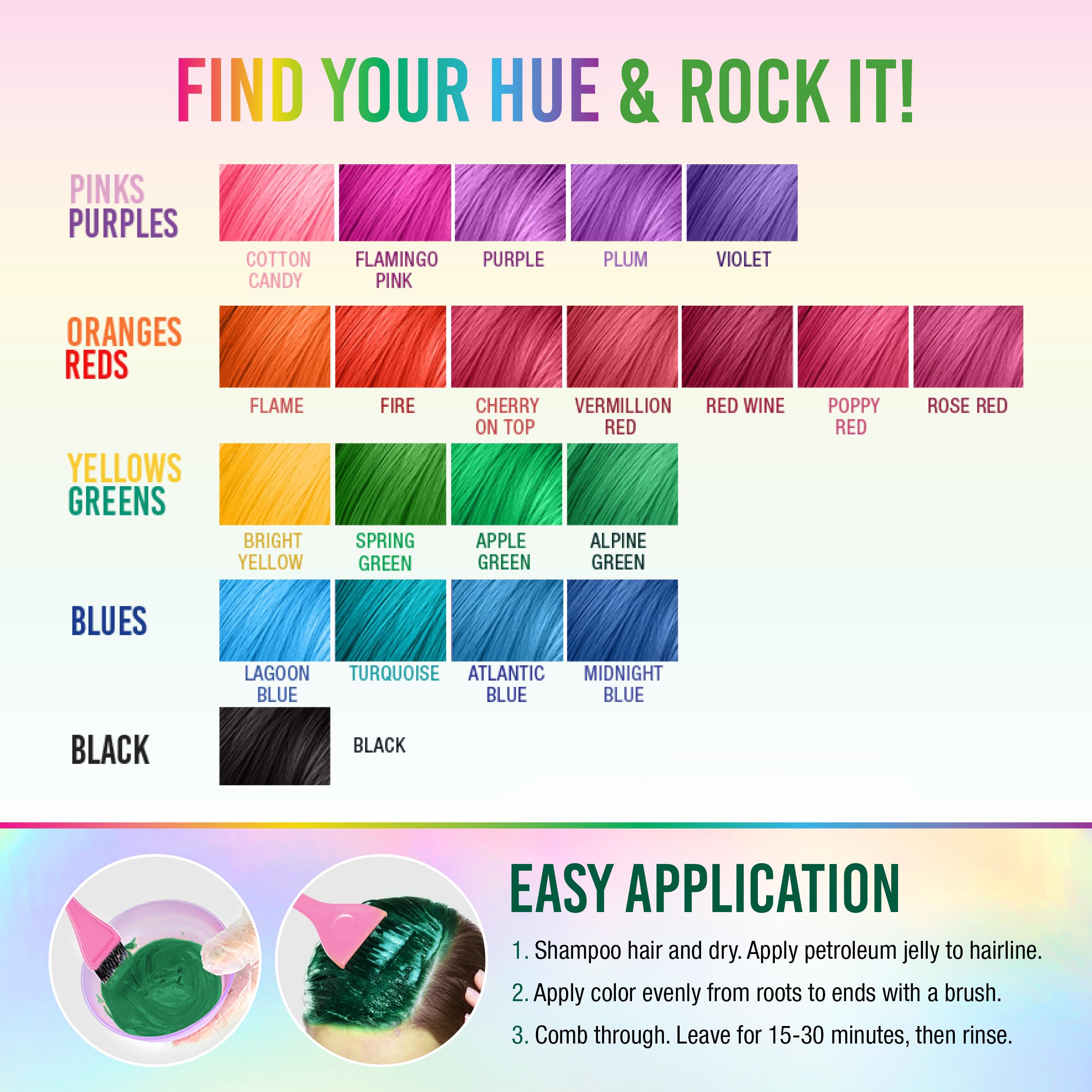 Punky Alpine Green: uso sencillo en 15–30 minutos para cambiar look.