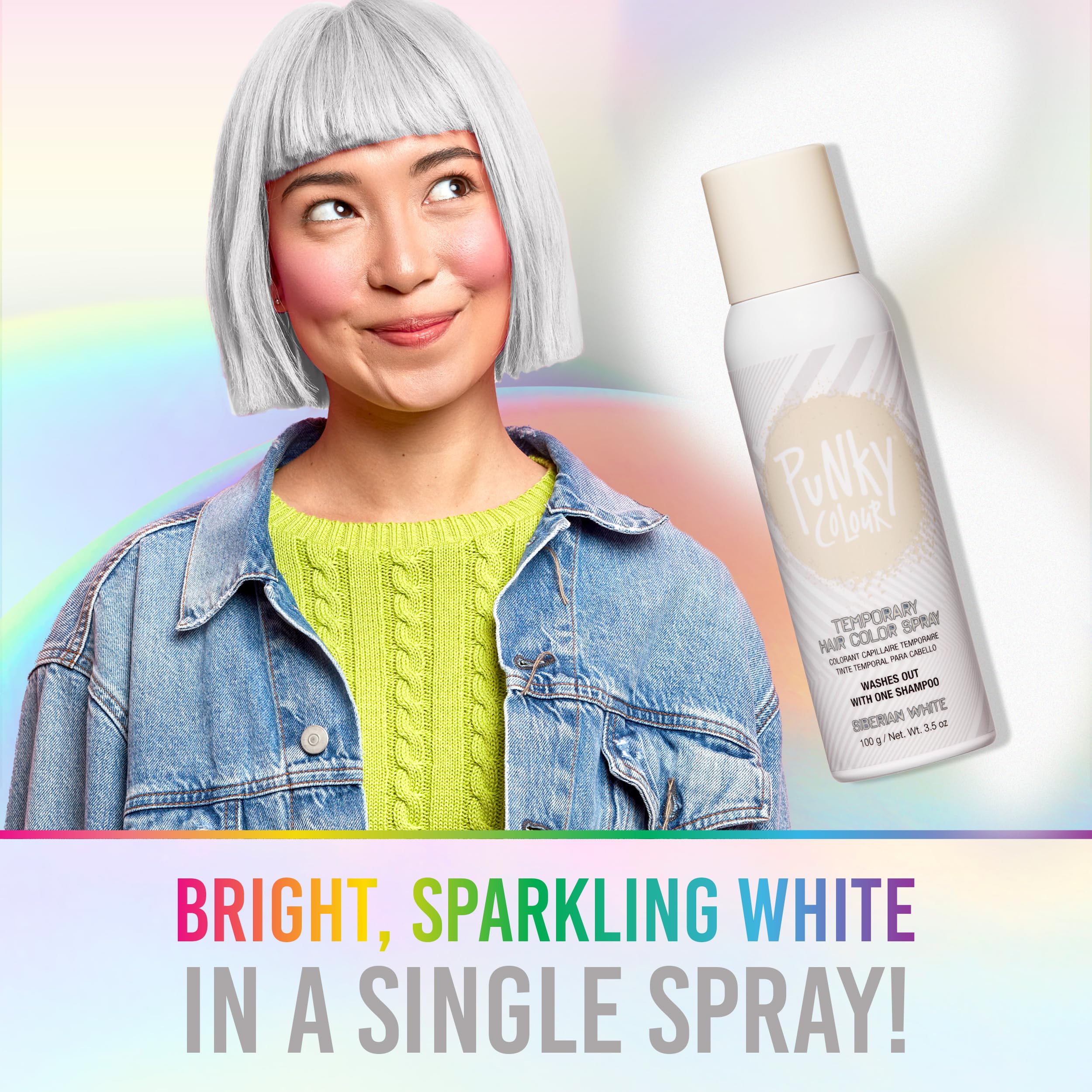 Punky Siberian White: lavado fácil con un solo enjuague