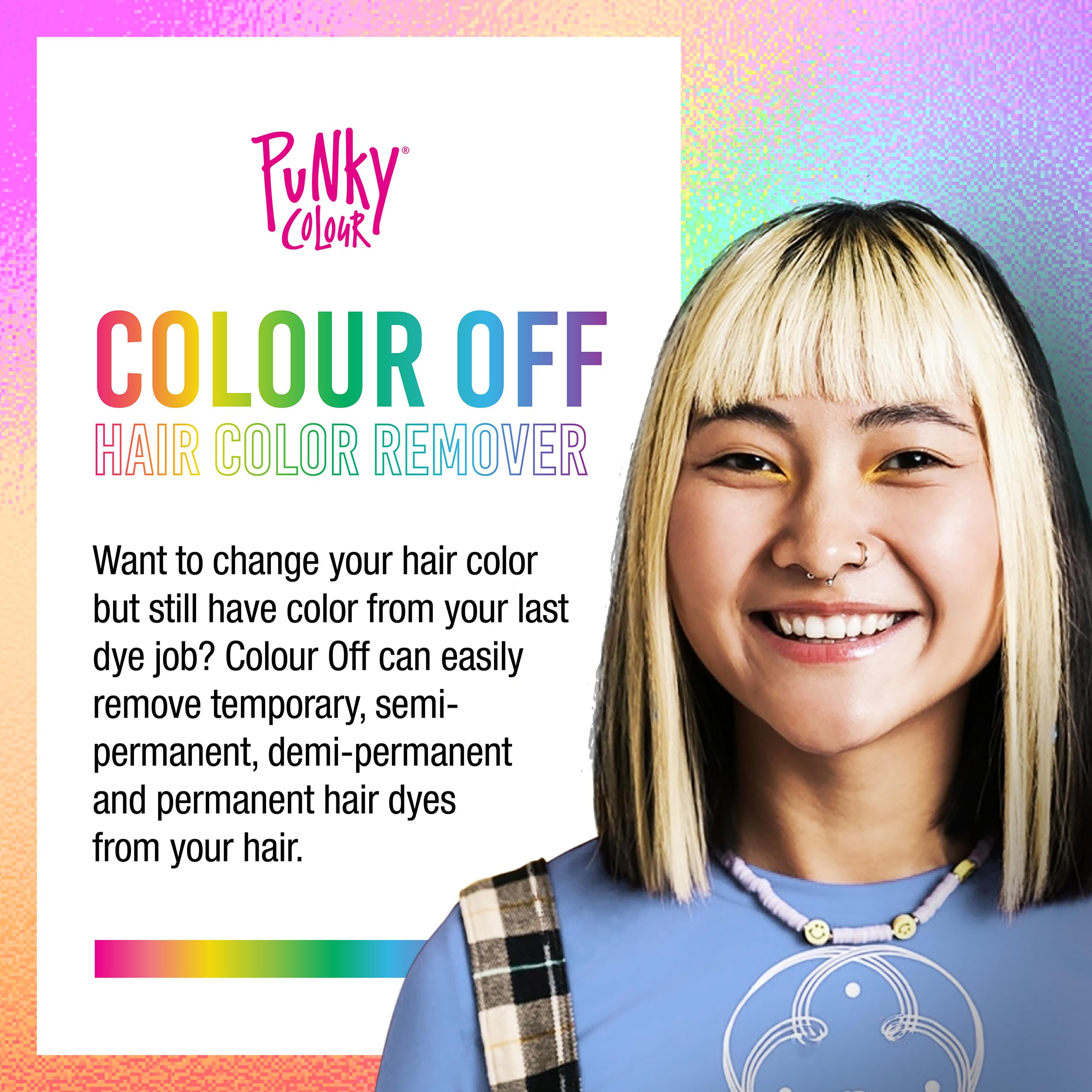 Punky Colour Off Kit activador para remover color no deseado con precisión.