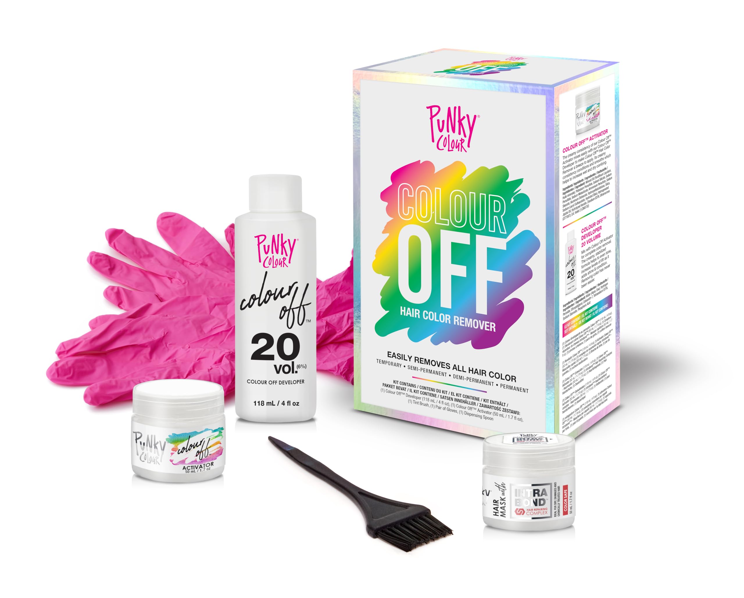 Punky Colour Off Kit cuchara dispensadora para dosificar y aplicar correctamente.