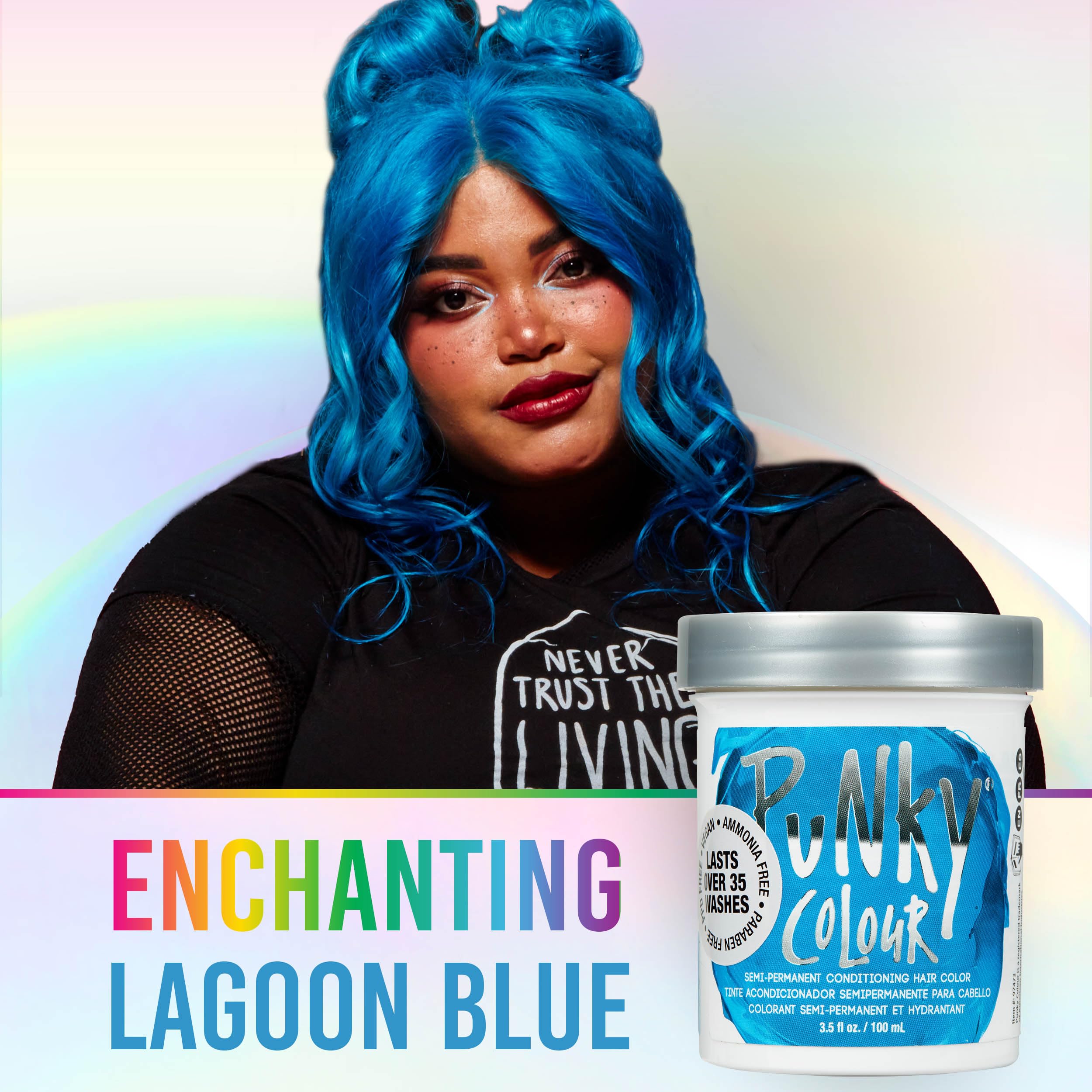 Punky Lagoon Blue: duración de hasta 35 lavados para cambiar look