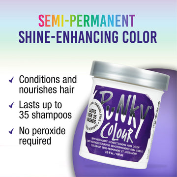 Punky Plum color violeta vibrante para look audaz.