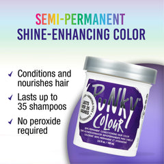 Punky Plum color violeta vibrante para look audaz.