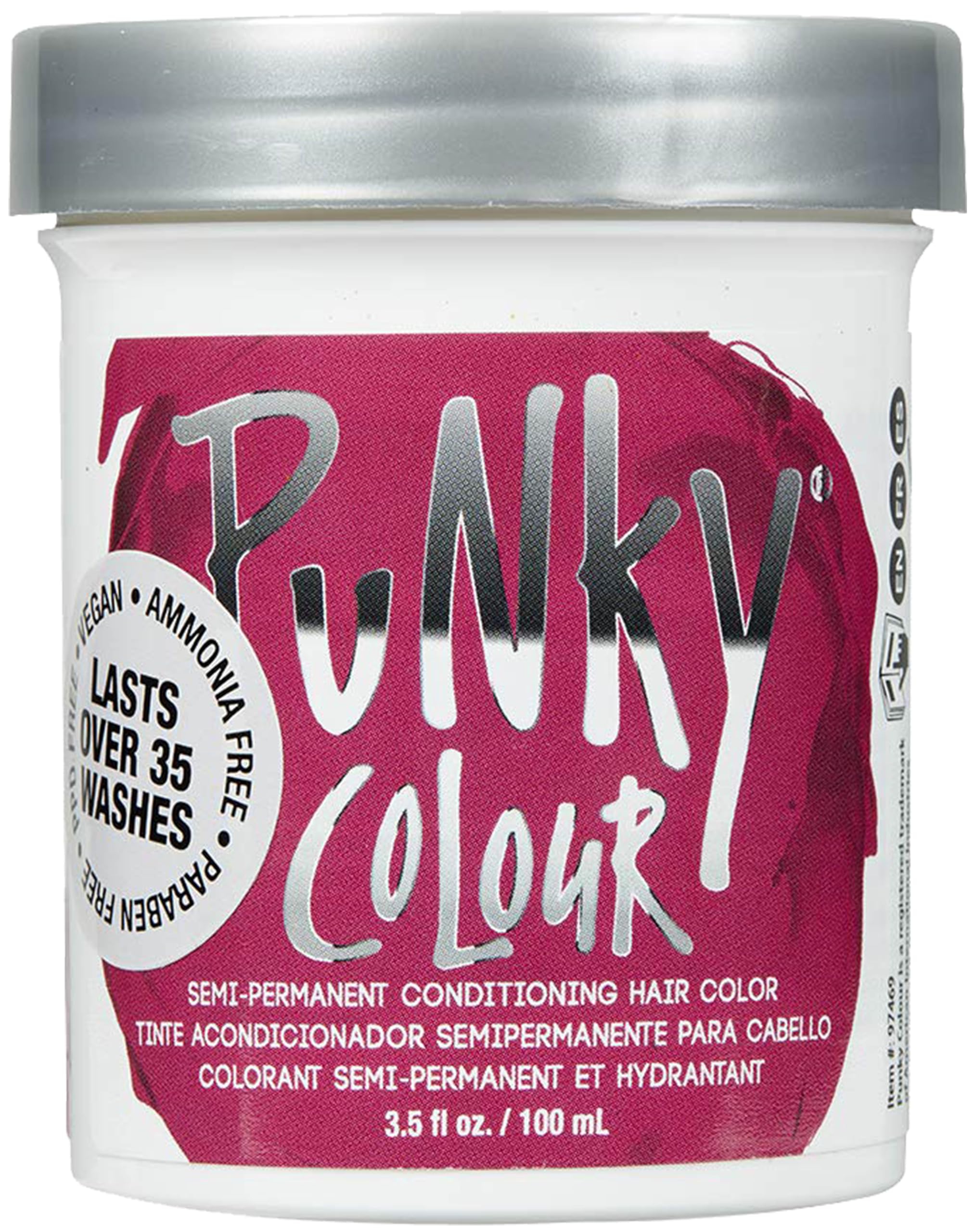 Punky Rose Red en botella: color vibrante para look temporal