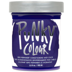 Punky Violet: botella vertiendo para color violeta intenso.