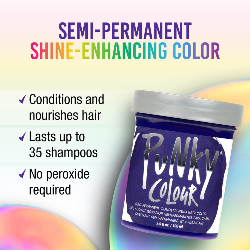 Punky Violet: muestra de color violeta para elegir tono.