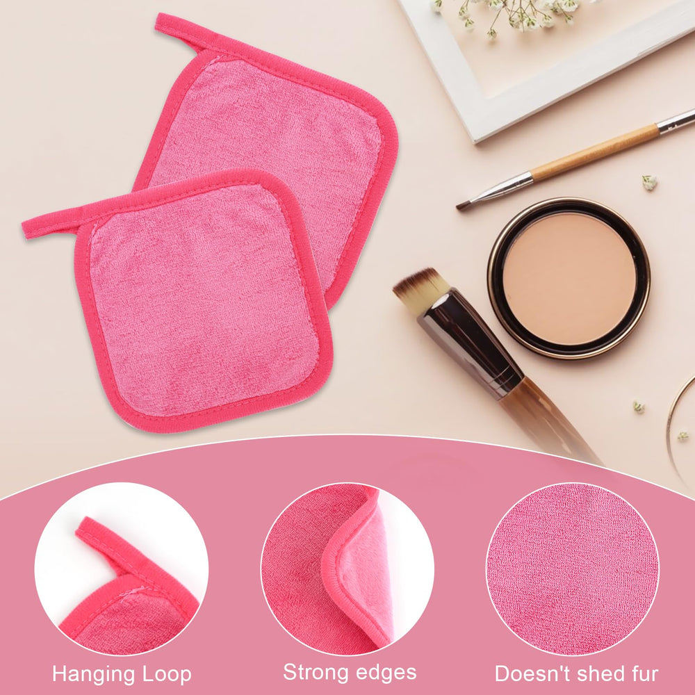 Puomue quita maquillaje con microfibra, elimina maquillaje con suavidad.
