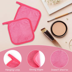 Puomue quita maquillaje con microfibra, elimina maquillaje con suavidad.