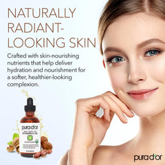 PURA D'OR Aceite Vitamina E, uso en baño tibio para hidratación