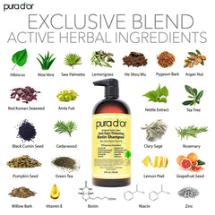 PURA D'OR acondicionador botella hidratante profundo, cabello suave y nutrido