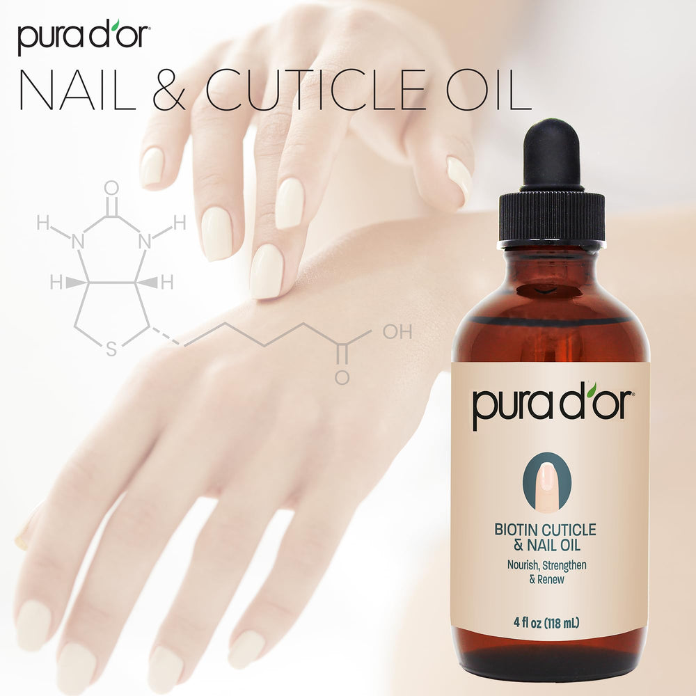 PURA D'OR Manos más suaves gracias a la hidratación de cutículas y uñas.