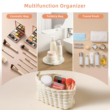 Purbert Neceser gran capacidad para cosméticos y accesorios de viaje