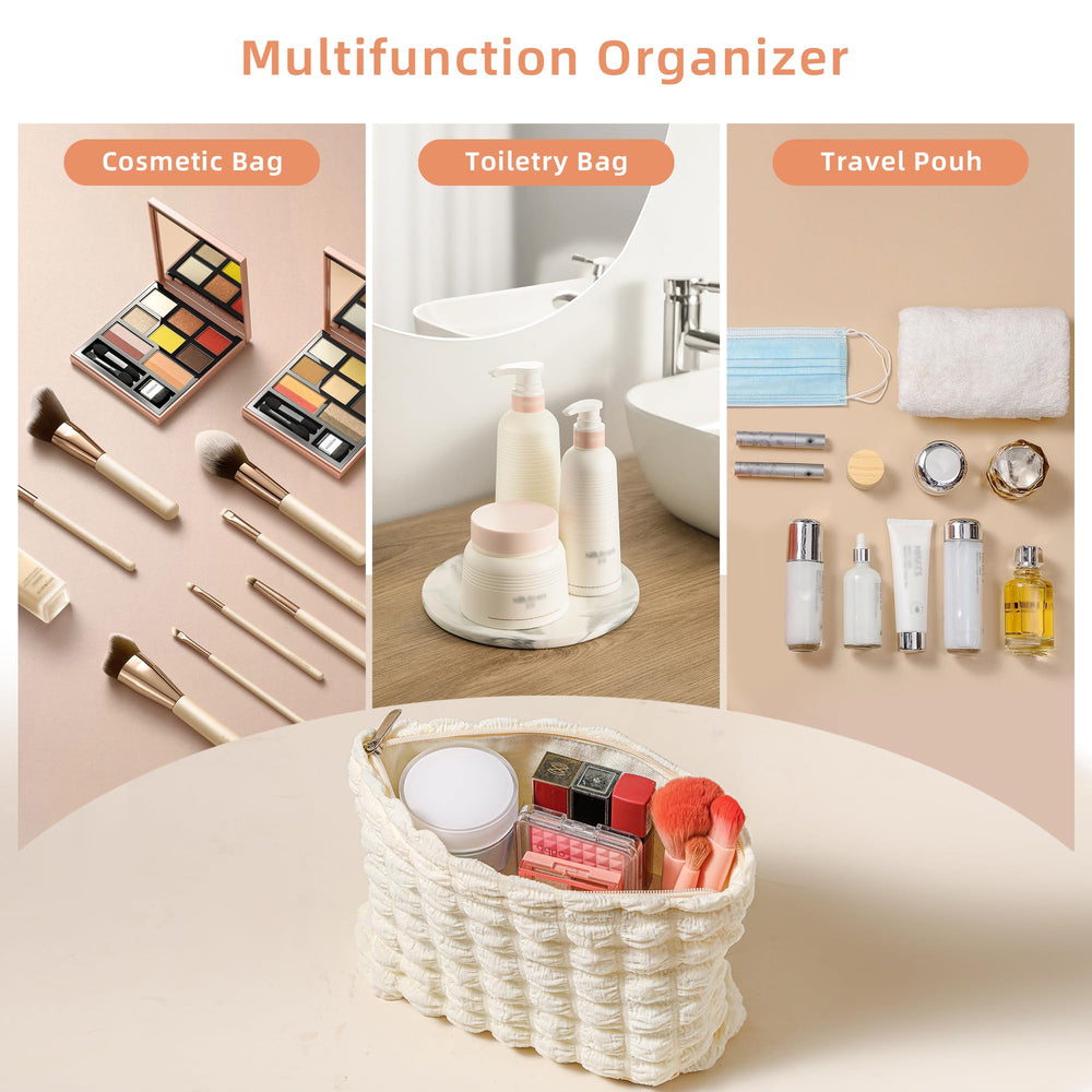 Purbert Neceser gran capacidad para cosméticos y accesorios de viaje