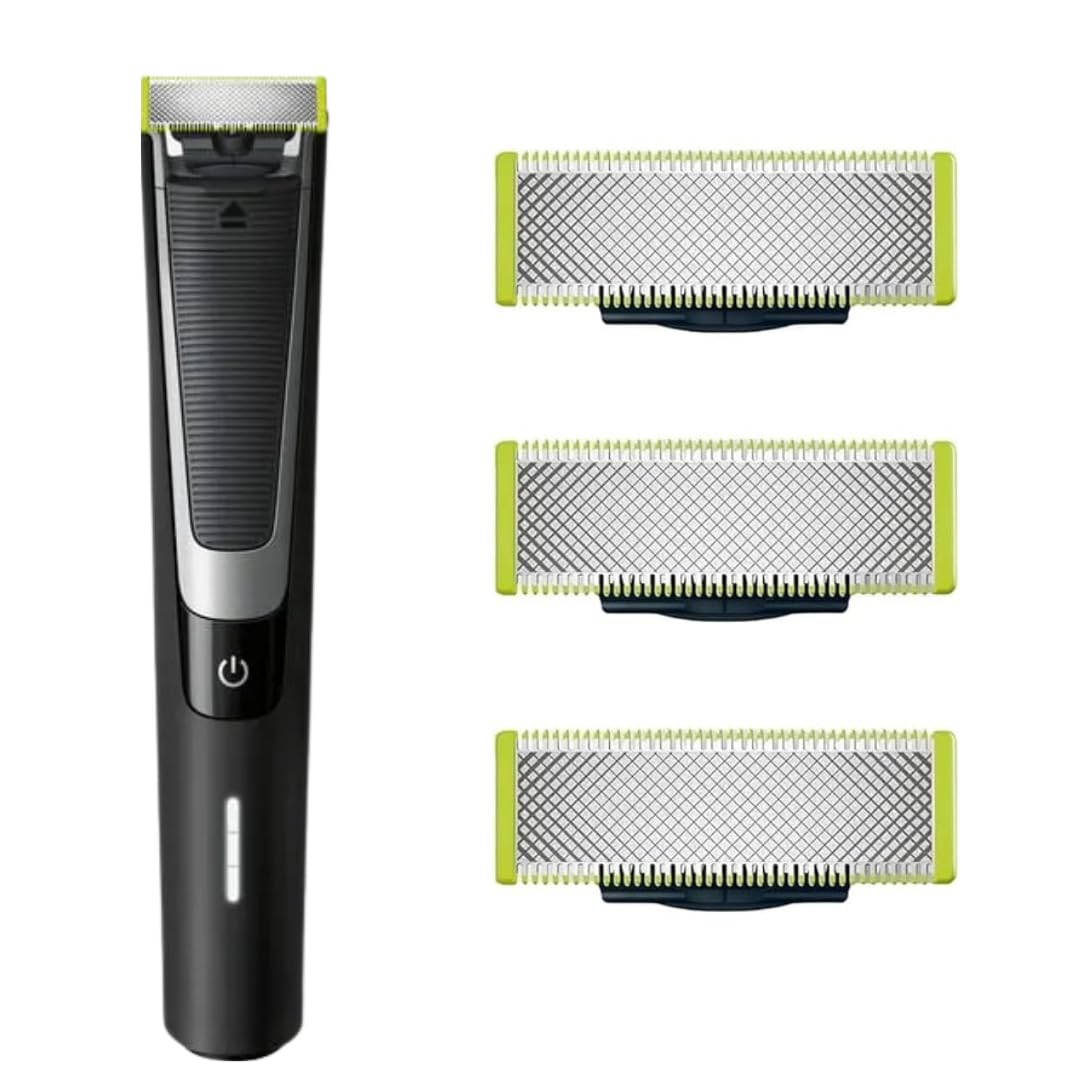 Cuchillas de repuesto OneBlade de Purchase 2 Quick, acero inoxidable, para corte duradero