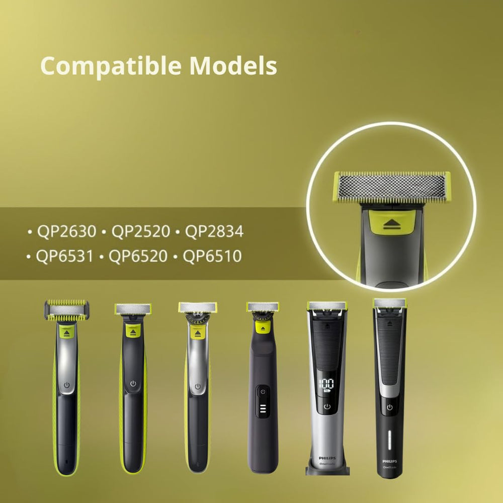 Uso en húmedo y seco con OneBlade, mayor flexibilidad