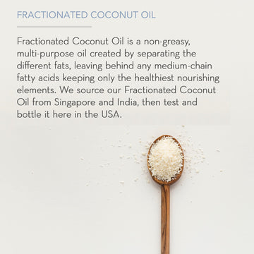Cabello con brillo gracias al aceite de coco fraccionado.