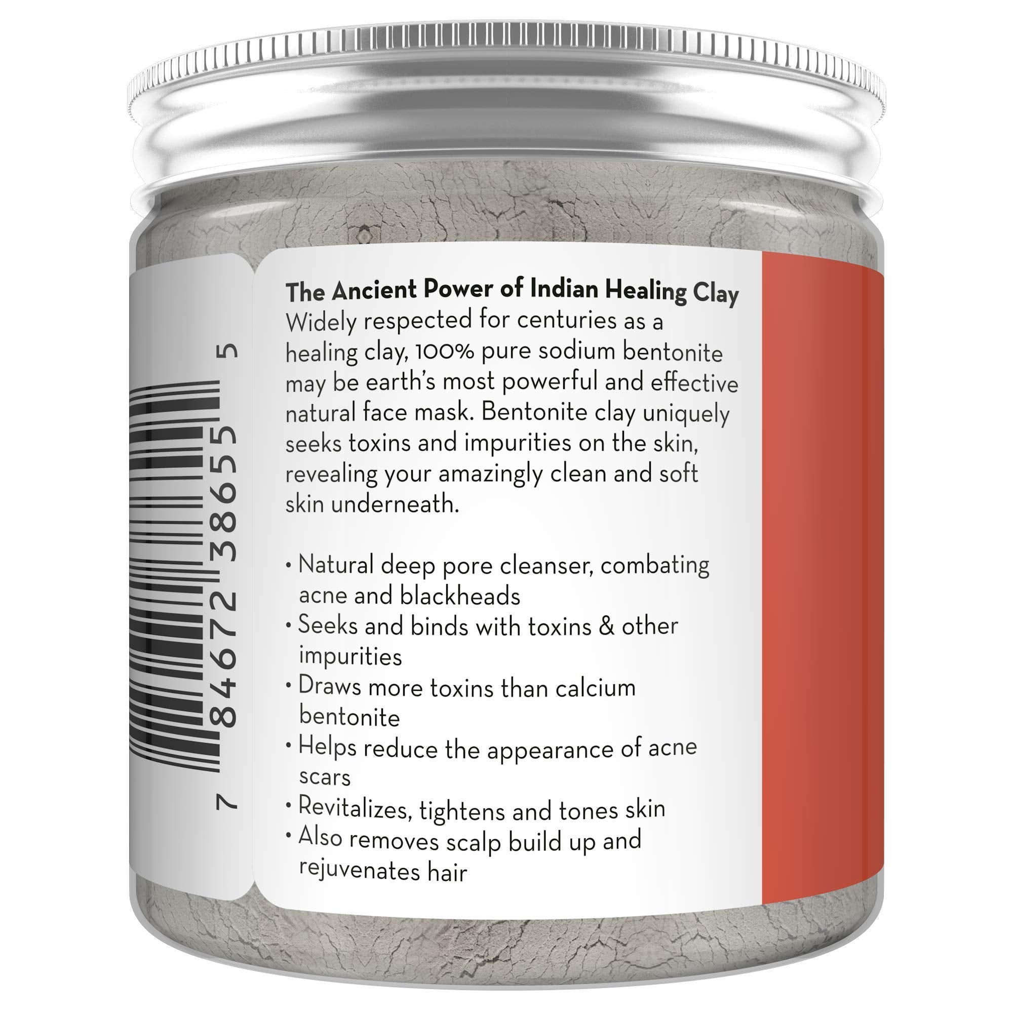Pure Body Naturals polvo puro de origen volcánico de Wyoming
