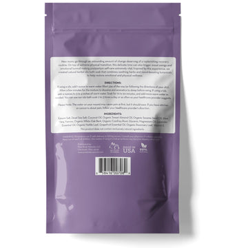 Pure Body Naturals Sitz Bath Salt seguro para padsicles postparto