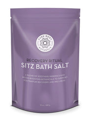 Pure Body Naturals Sal Sitz para baño relajante y confort posparto