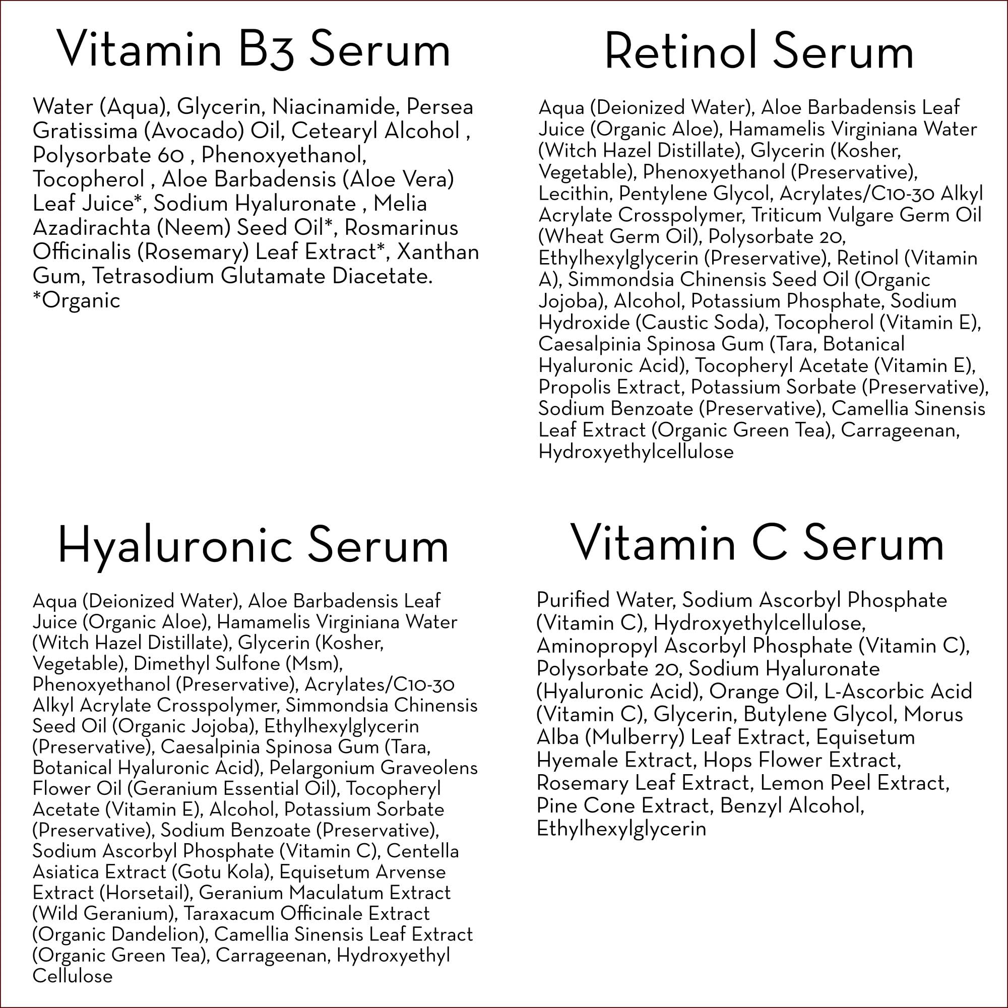 Pure Body Naturals Serum Facial: envase elegante que facilita el cuidado diario.