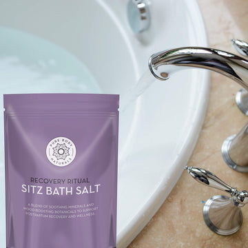 Uso diario con Pure Body Naturals Sitz Bath Salt durante el postparto
