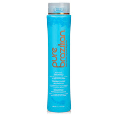 Pure Brazilian Anti-Frizz Shampoing – bouteille, lissage et hydratation sans sel.