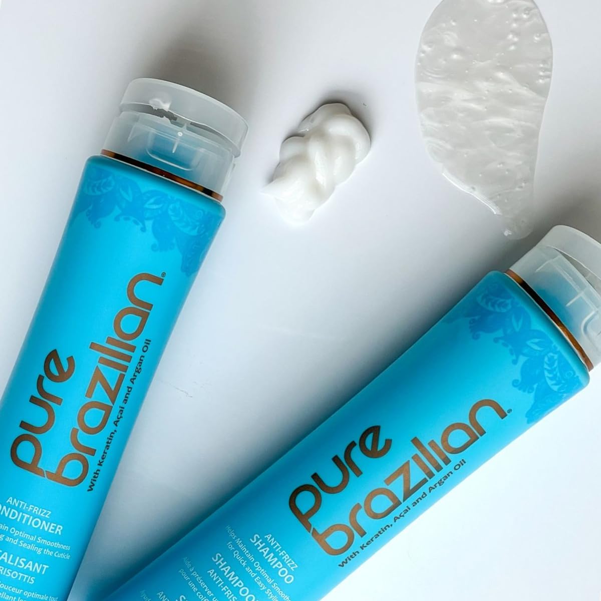 Pure Brazilian Utilisation quotidienne: routine rapide pour cheveux lisses et faciles à coiffer.