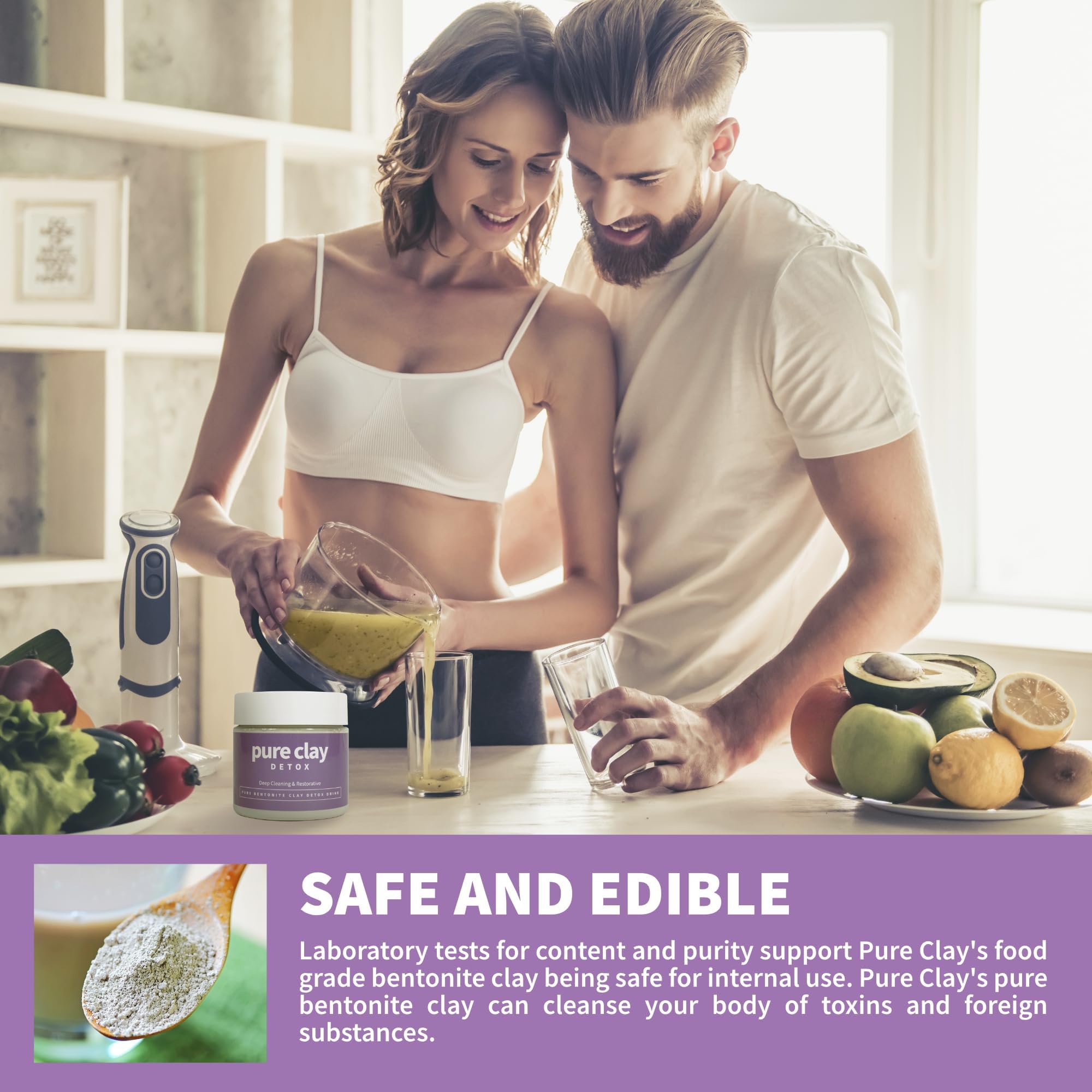 Pure Clay cuidado piel y cuerpo arcilla suave para piel sensible