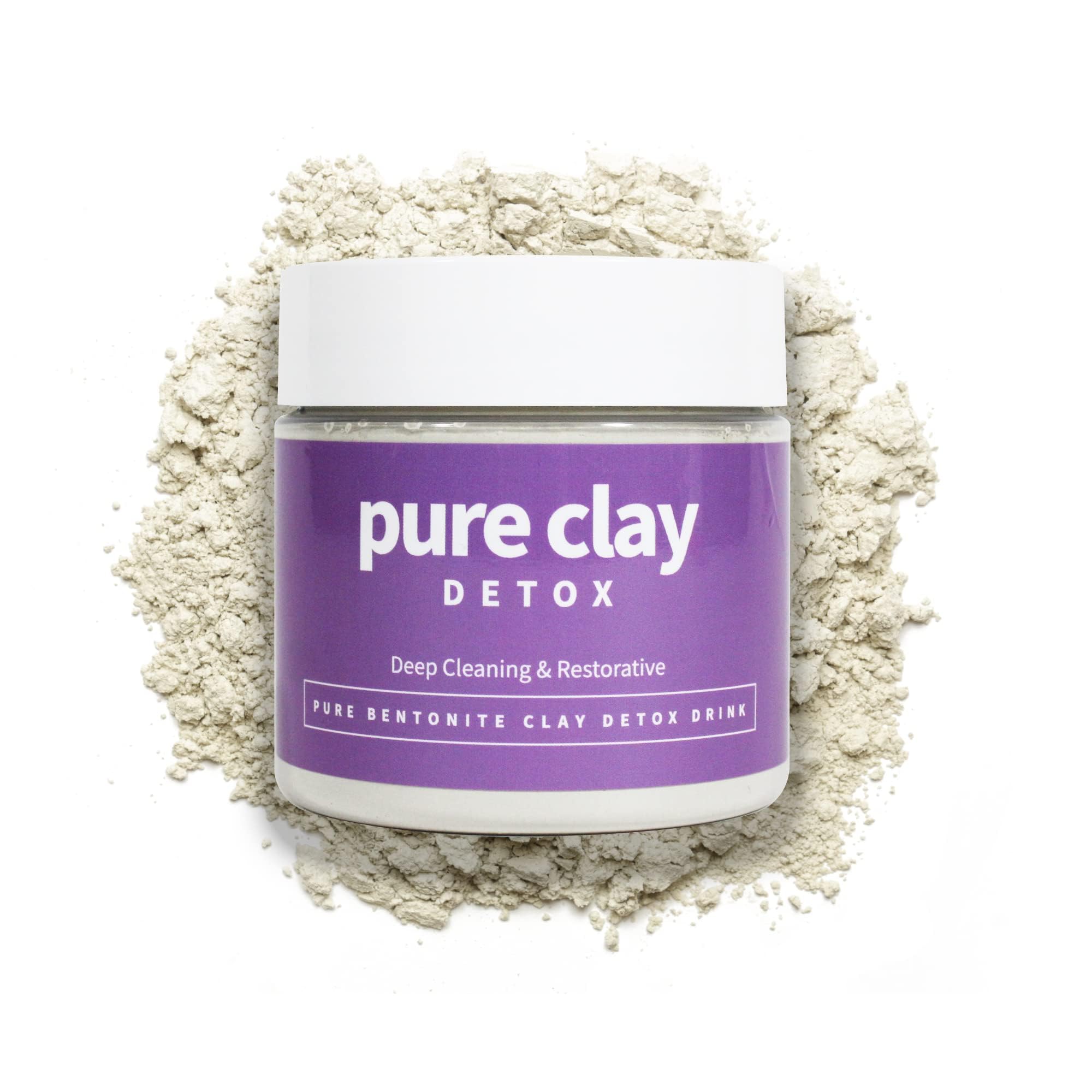 Pure Clay polvo bentonita calcio orgánica para uso interno y externo